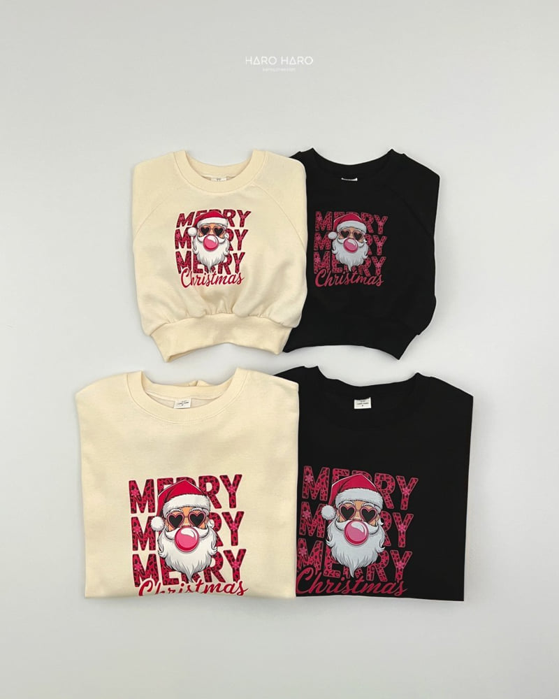 Haro Haro - Korean Women Fashion - #momslook - (Adult) Bubble Santa Fleece Sweatshirt - 5