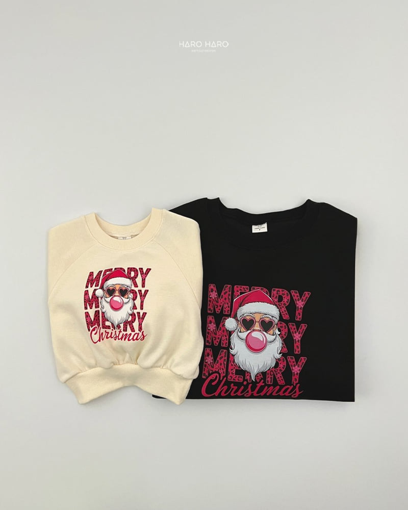 Haro Haro - Korean Women Fashion - #momslook - (Adult) Bubble Santa Fleece Sweatshirt - 6