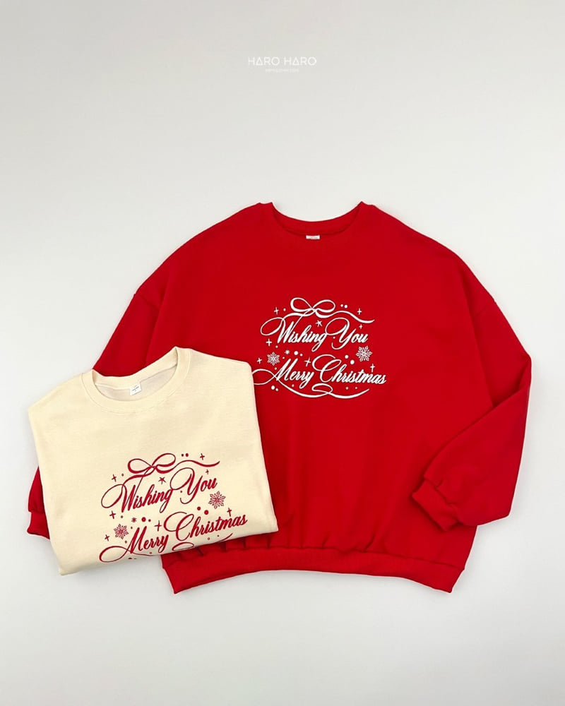 Haro Haro - Korean Women Fashion - #momslook - (Adult) Wishing You Fleece Sweatshirt - 3