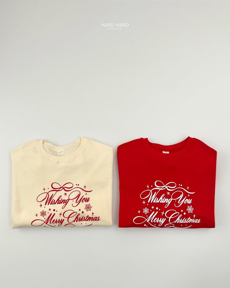 Haro Haro - Korean Women Fashion - #momslook - (Adult) Wishing You Fleece Sweatshirt - 4