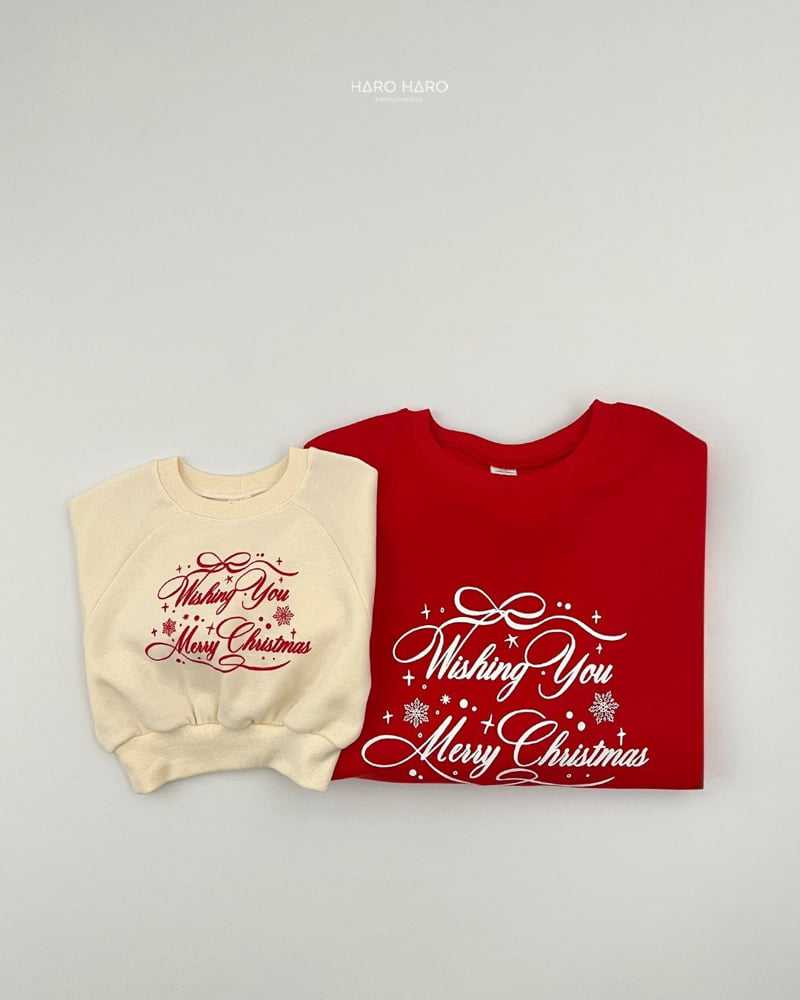 Haro Haro - Korean Women Fashion - #vintageinspired - (Adult) Wishing You Fleece Sweatshirt - 6