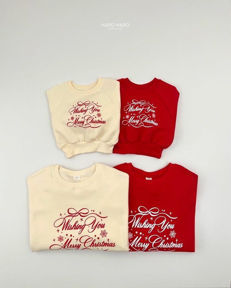 Haro Haro - Korean Women Fashion - #vintagekidsstyle - (Adult) Wishing You Fleece Sweatshirt - 7