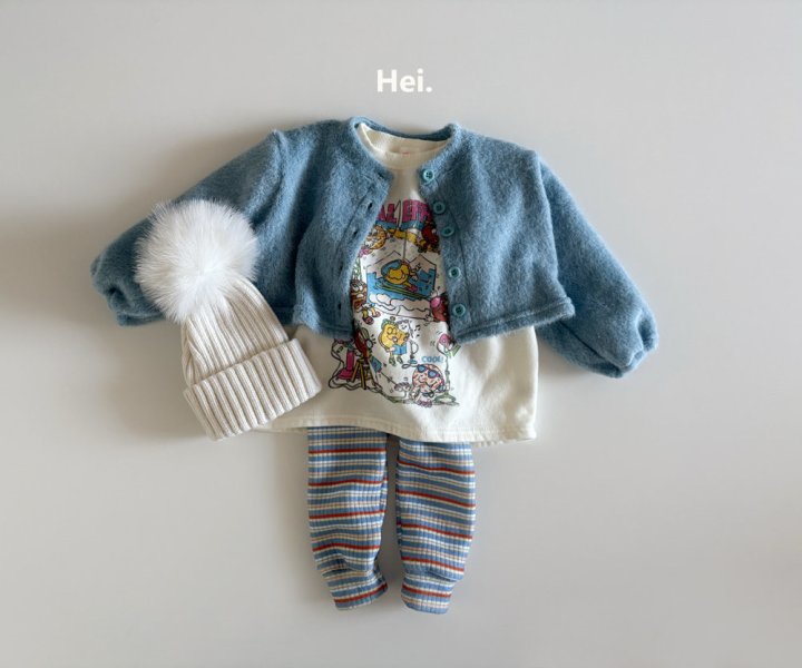 Hei - Korean Children Fashion - #childofig - Cookie Long Tee - 9