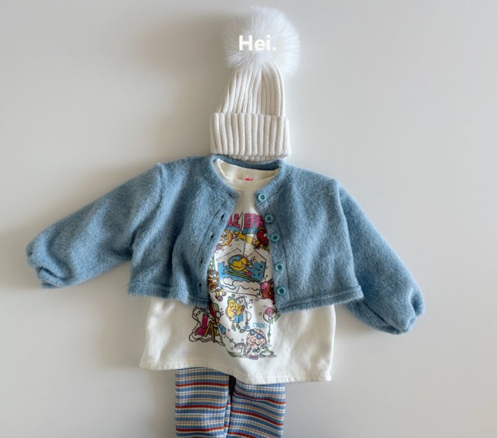 Hei - Korean Children Fashion - #childrensboutique - Cookie Long Tee - 10