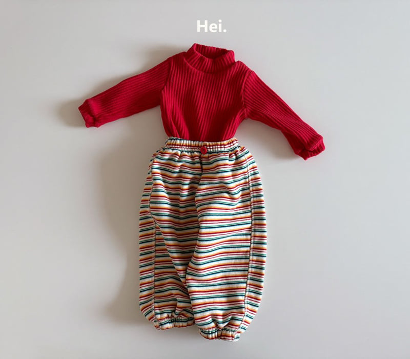 Hei - Korean Children Fashion - #discoveringself - Rainbow Jogger Pants - 9