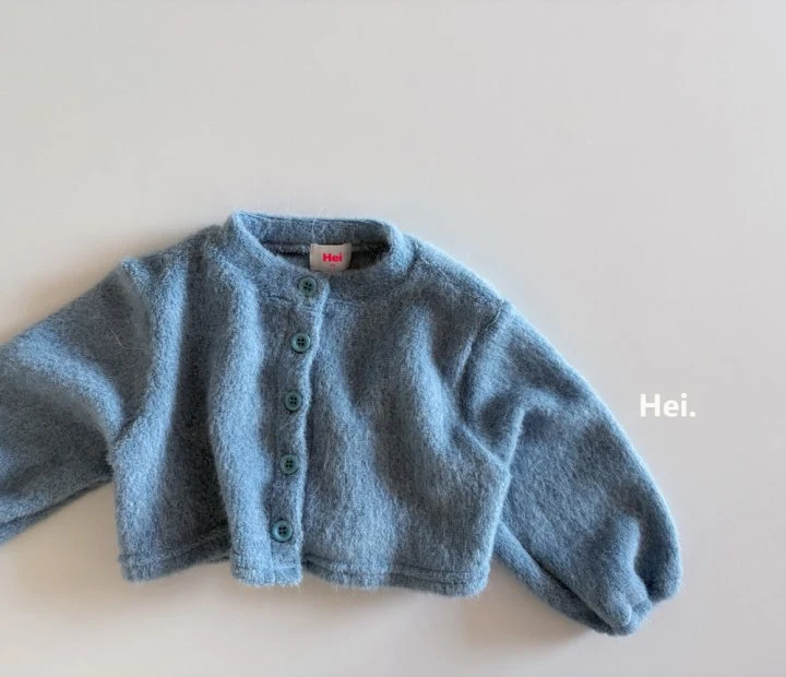 Hei - Korean Children Fashion - #kidsshorts - Fluffy Cardigan - 5