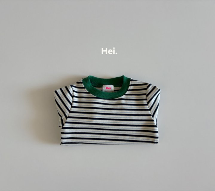 Hei - Korean Children Fashion - #kidsstore - Color Stripe Tee - 4