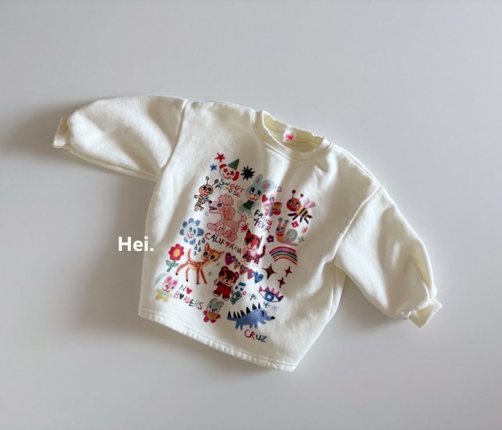 Hei - Korean Children Fashion - #littlefashionista - Animal Long Tee - 3