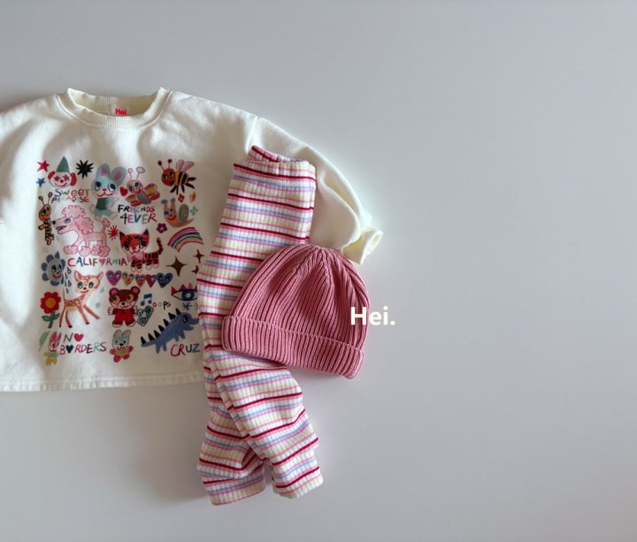 Hei - Korean Children Fashion - #prettylittlegirls - Animal Long Tee - 6