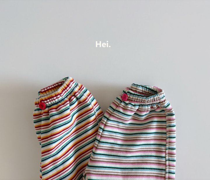Hei - Korean Children Fashion - #prettylittlegirls - Rainbow Jogger Pants - 2