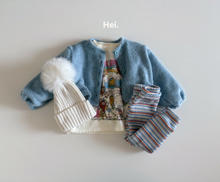 Hei - Korean Children Fashion - #stylishchildhood - Cookie Long Tee - 8