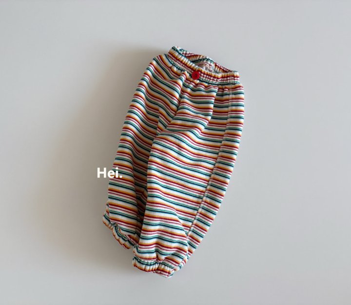 Hei - Korean Children Fashion - #todddlerfashion - Rainbow Jogger Pants - 4