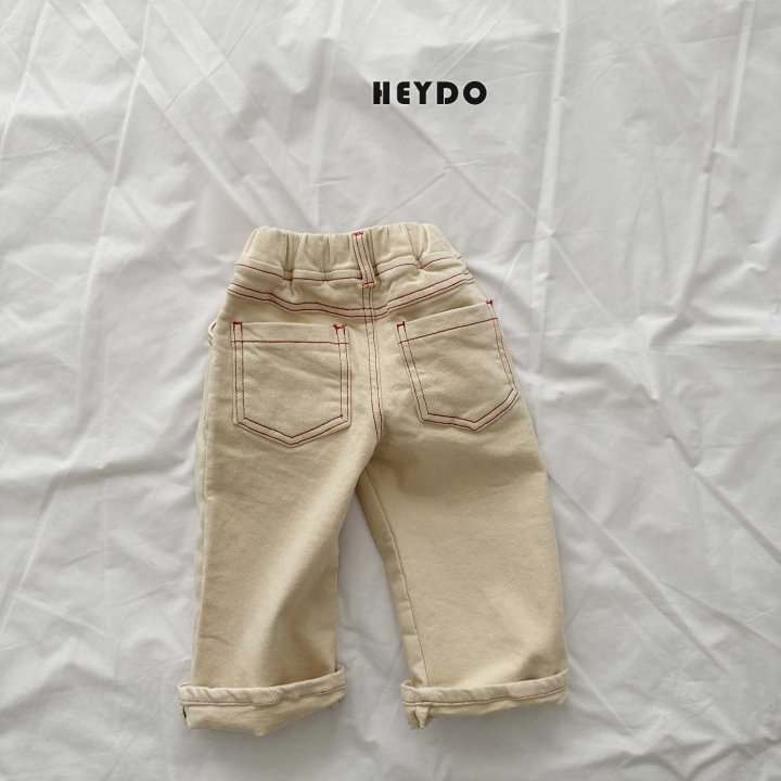 Heydo - Korean Children Fashion - #kidzfashiontrend - Pony Stitch Pants - 4
