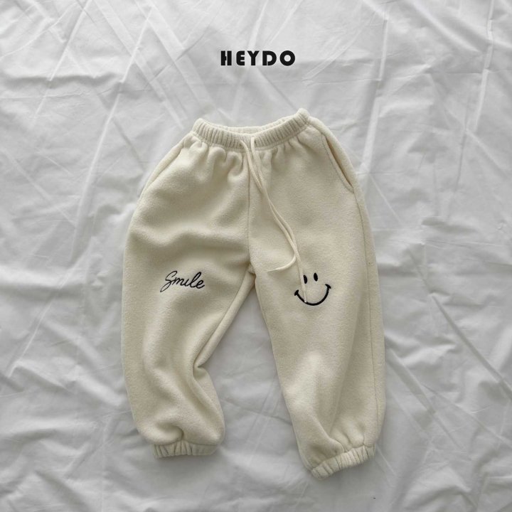 Heydo - Korean Children Fashion - #Kfashion4kids - Terry Smile Pants - 7