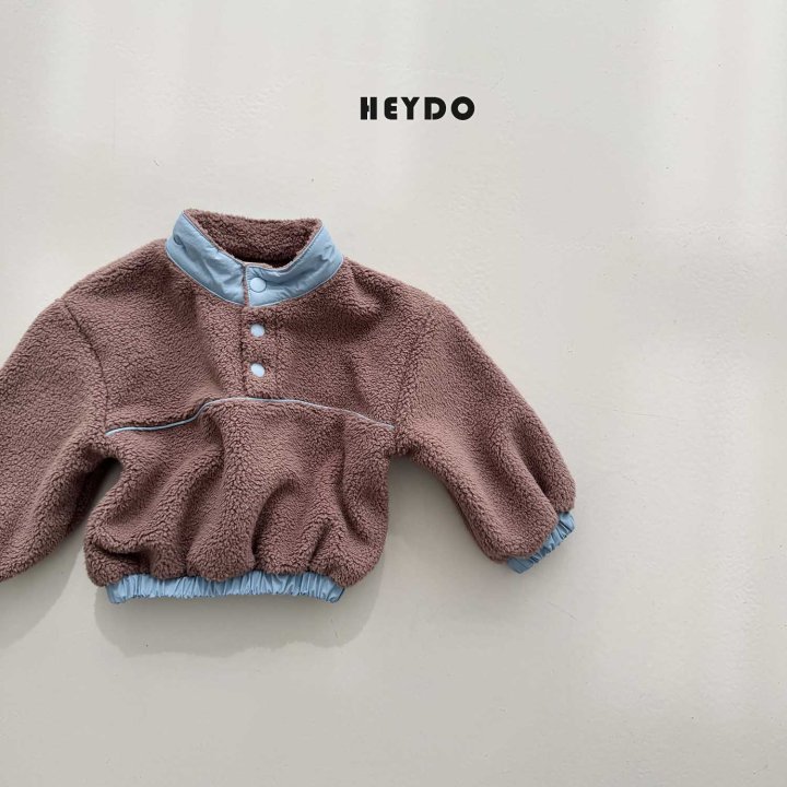 Heydo - Korean Children Fashion - #Kfashion4kids - Foam Fleece Sweatshirt - 6