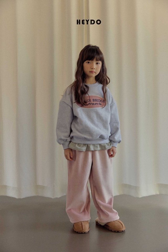 Heydo - Korean Children Fashion - #Kfashion4kids - Betty Velour Pants - 12