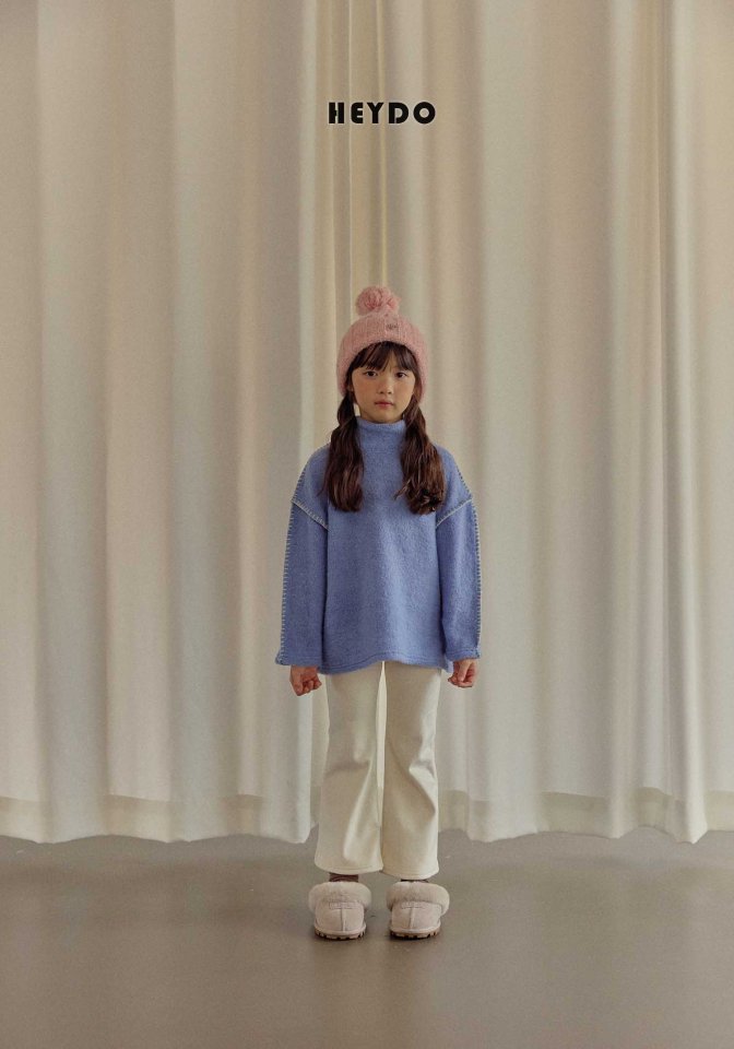 Heydo - Korean Children Fashion - #childofig - Mink Bootcut Pants - 9