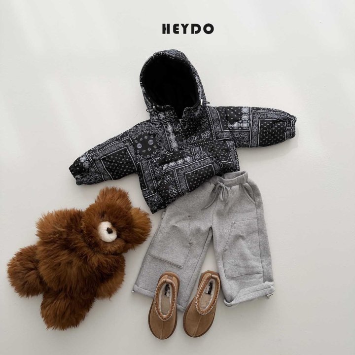 Heydo - Korean Children Fashion - #childofig - Paisley Padded Anorak - 9