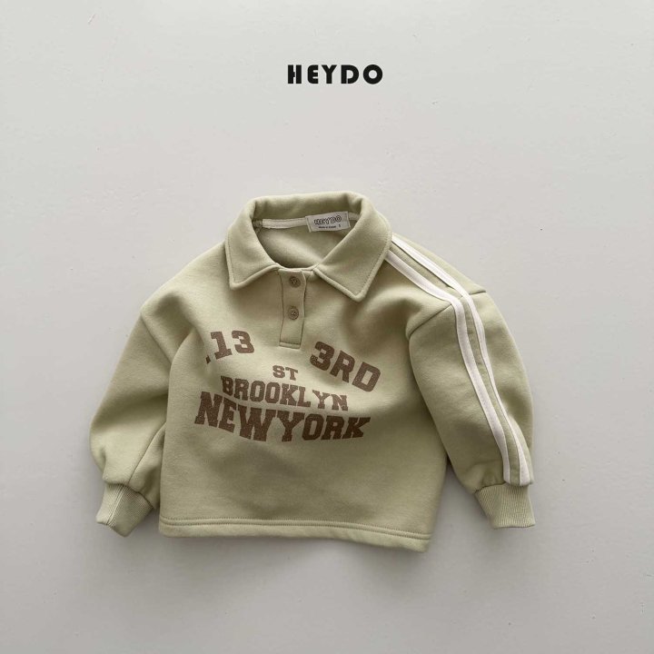 Heydo - Korean Children Fashion - #childofig - 113 Collar Tee - 2