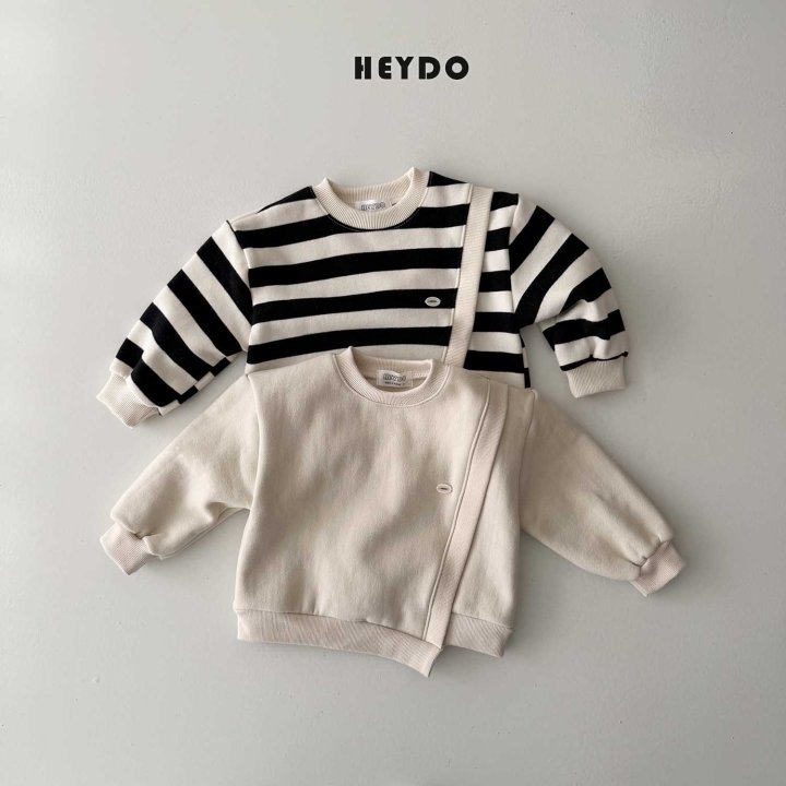 Heydo - Korean Children Fashion - #childofig - Harper Diagonal Sweatshirt