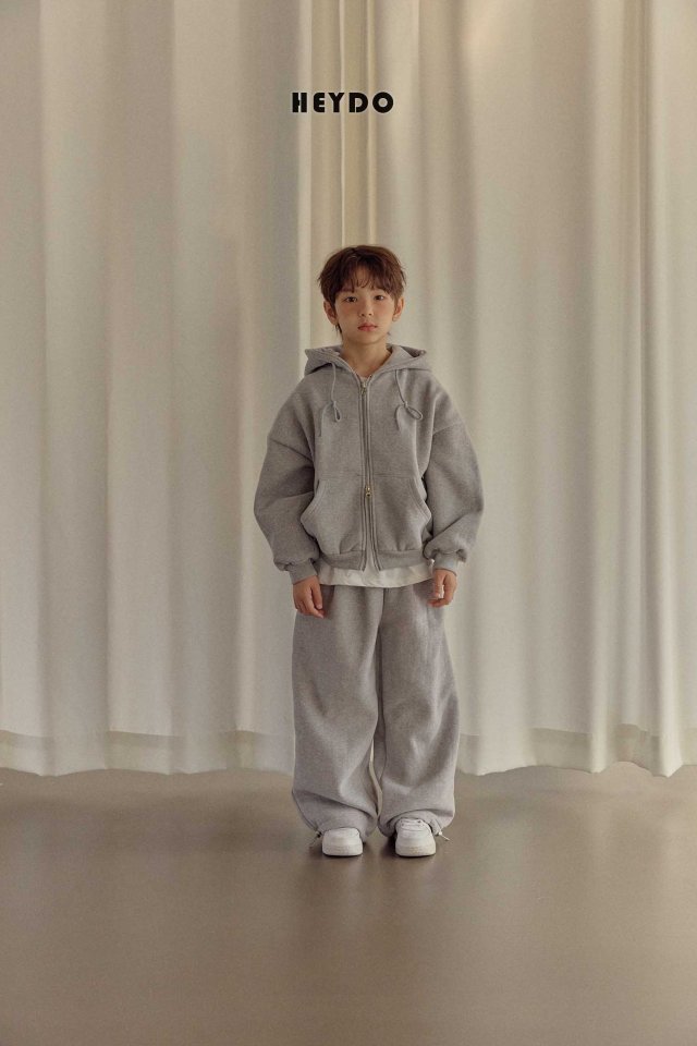 Heydo - Korean Children Fashion - #childofig - Pleated Denim Pants - 10