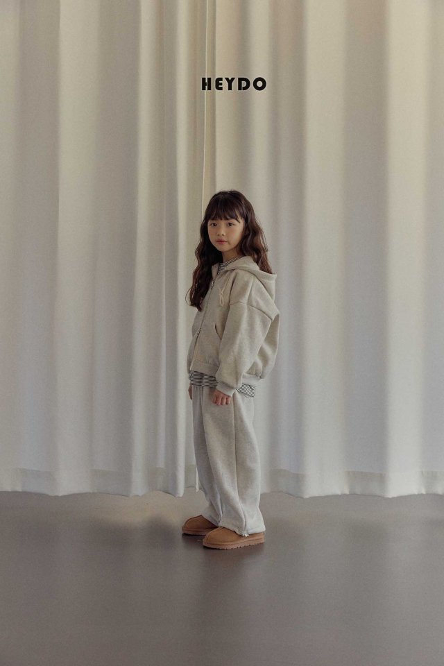 Heydo - Korean Children Fashion - #childofig - Pleated Denim Pants - 9