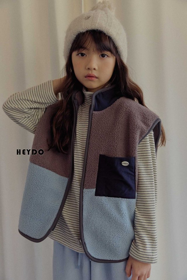 Heydo - Korean Children Fashion - #childofig - Glam Color Vest - 9