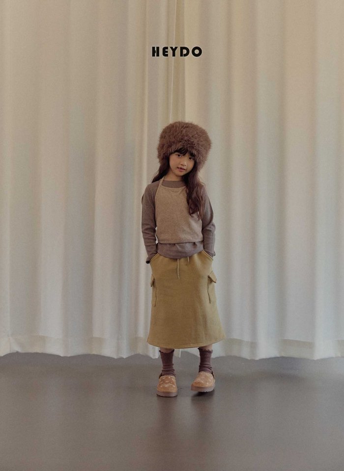 Heydo - Korean Children Fashion - #childrensboutique - May Suspender Skirt - 11
