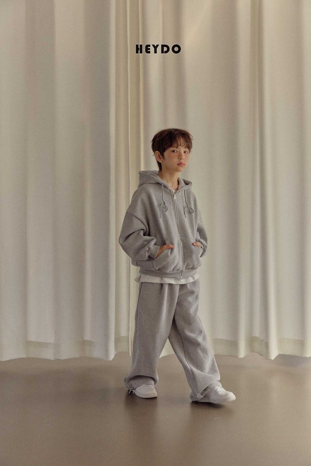 Heydo - Korean Children Fashion - #childrensboutique - Pleated Denim Pants - 11