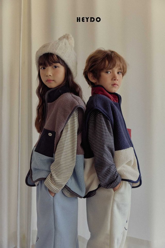 Heydo - Korean Children Fashion - #childrensboutique - Glam Color Vest - 10