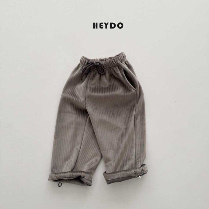 Heydo - Korean Children Fashion - #childrensboutique - Betty Velour Pants - 5
