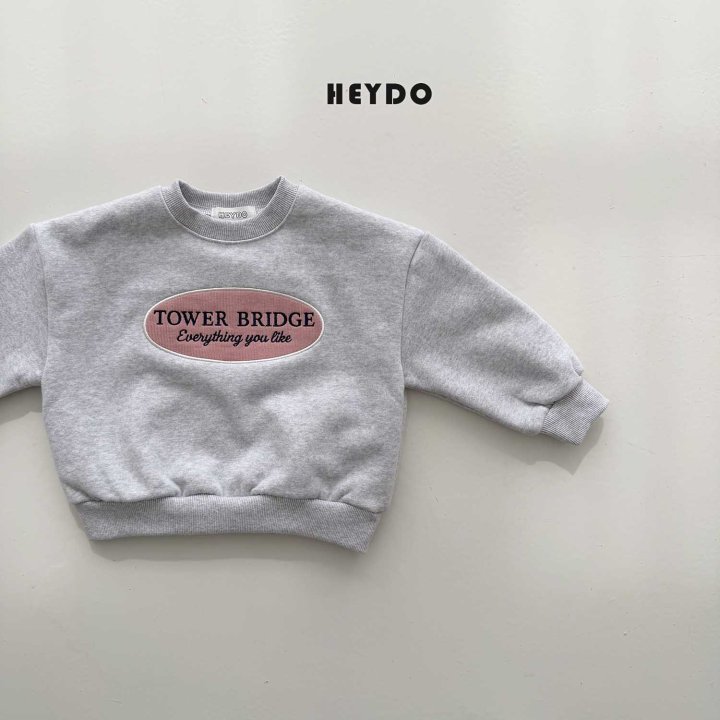 Heydo - Korean Children Fashion - #designkidswear - Tower Embroidery Sweatshirt - 5