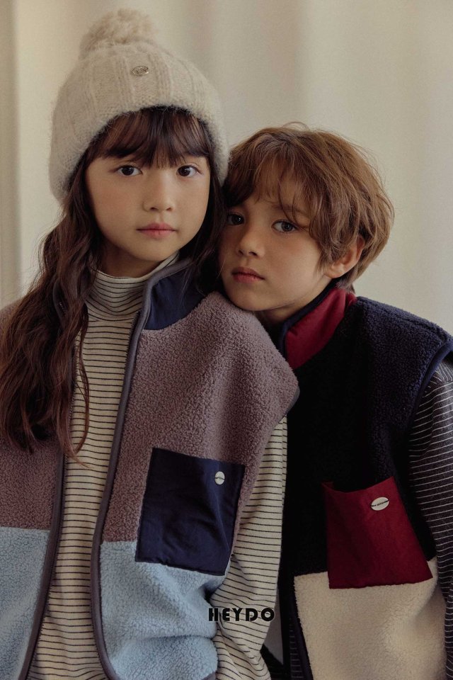 Heydo - Korean Children Fashion - #designkidswear - Glam Color Vest - 11