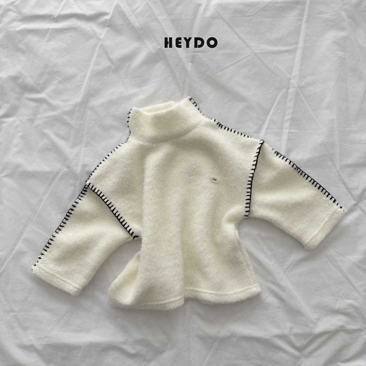 Heydo - Korean Children Fashion - #discoveringself - Fluffy Turtleneck Knit Tee - 7