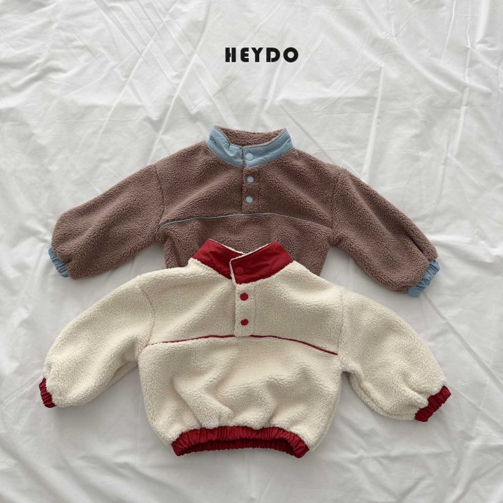 Heydo - Korean Children Fashion - #discoveringself - Foam Fleece Sweatshirt