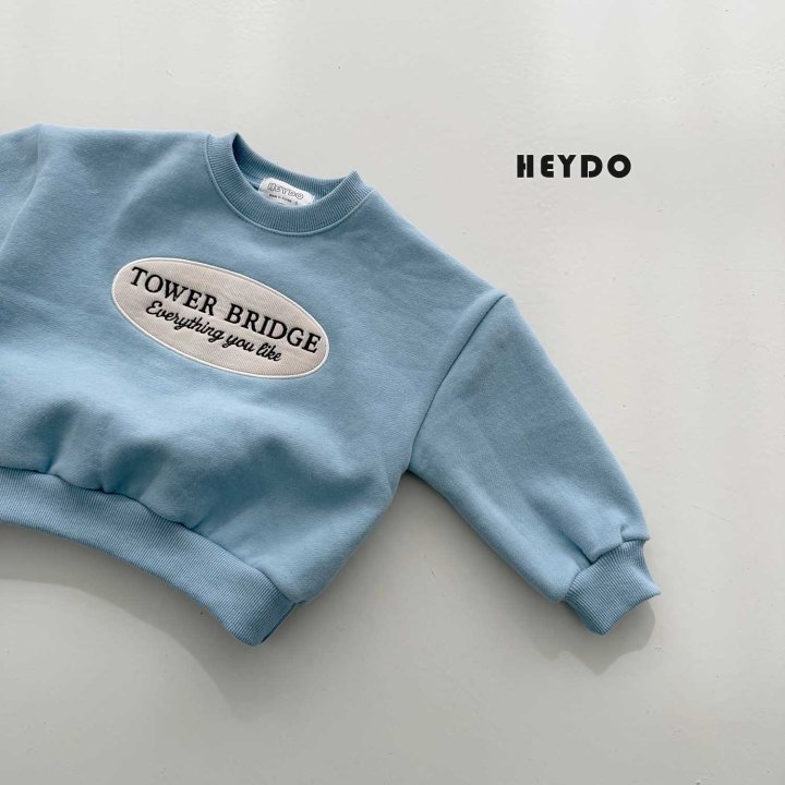 Heydo - Korean Children Fashion - #fashionkids - Tower Embroidery Sweatshirt - 7