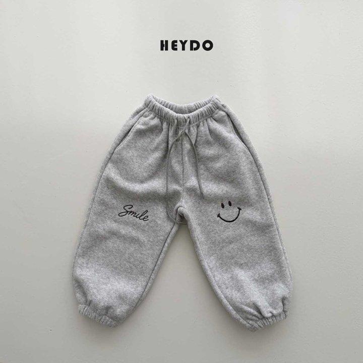 Heydo - Korean Children Fashion - #fashionkids - Terry Smile Pants - 3