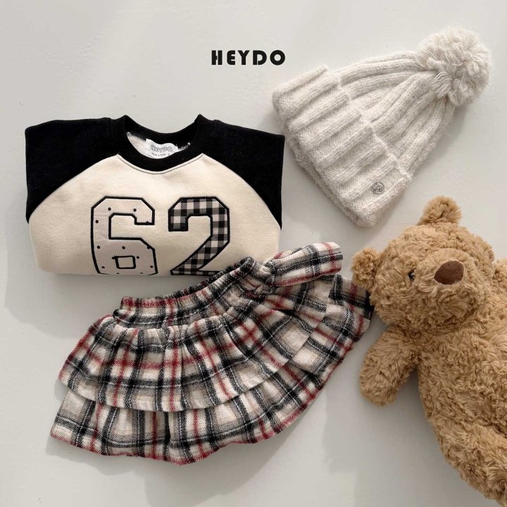 Heydo - Korean Children Fashion - #fashionkids - Check Tiered Skirt - 7