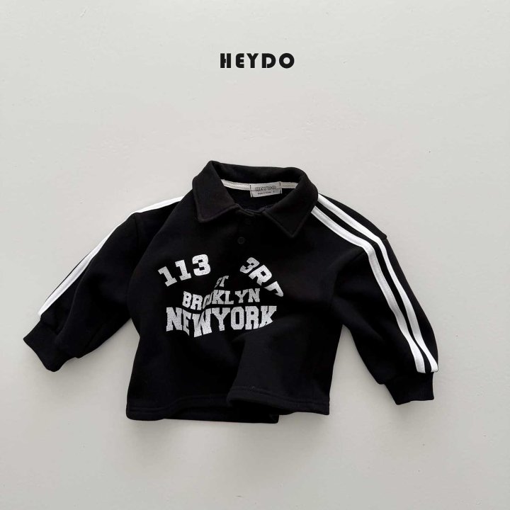Heydo - Korean Children Fashion - #fashionkids - 113 Collar Tee - 6