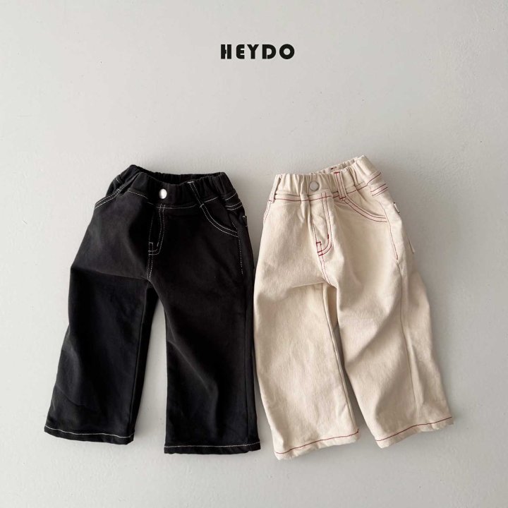 Heydo - Korean Children Fashion - #kidsshorts - Pony Stitch Pants