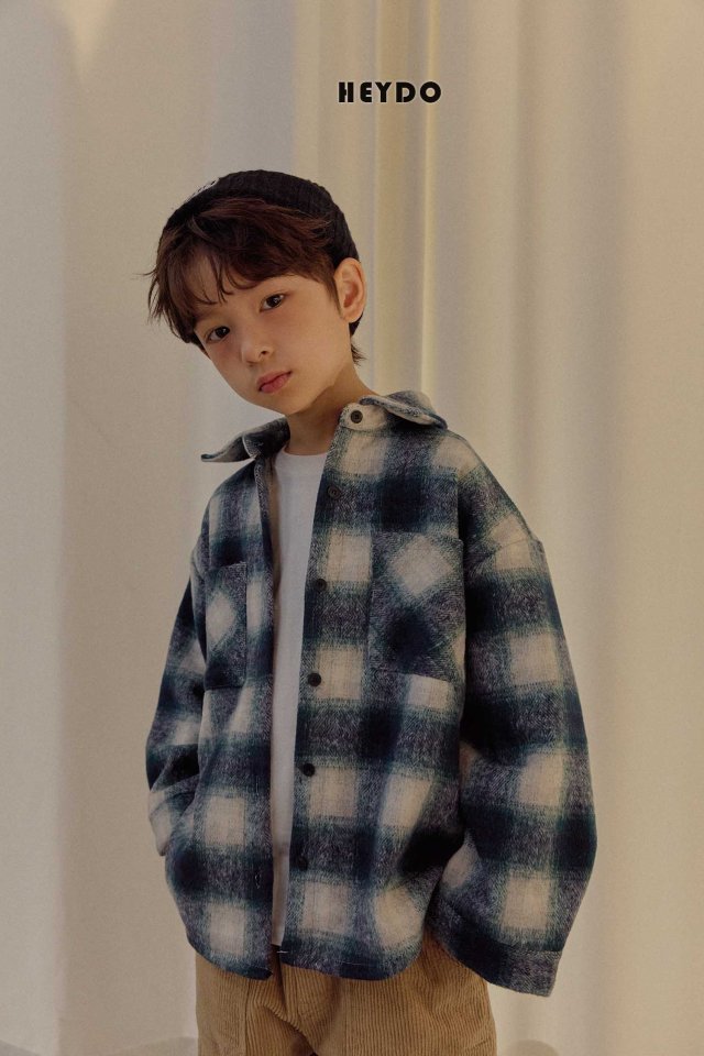 Heydo - Korean Children Fashion - #kidsshorts - Hunt Check Shirt - 10