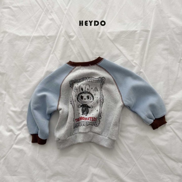 Heydo - Korean Children Fashion - #kidsshorts - Labu Monster Sweatshirt - 6