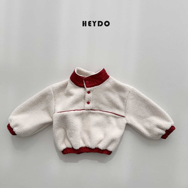 Heydo - Korean Children Fashion - #kidsshorts - Foam Fleece Sweatshirt - 3