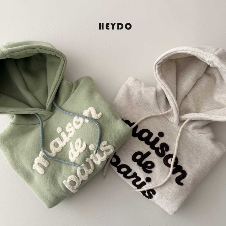 Heydo - Korean Children Fashion - #kidsshorts - Maison Boucle Hood Tee - 2