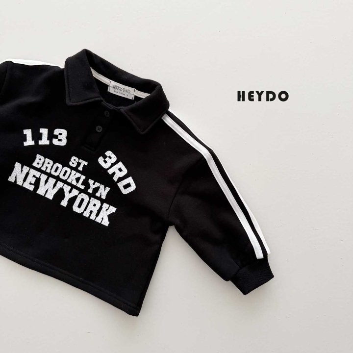 Heydo - Korean Children Fashion - #kidsshorts - 113 Collar Tee - 7