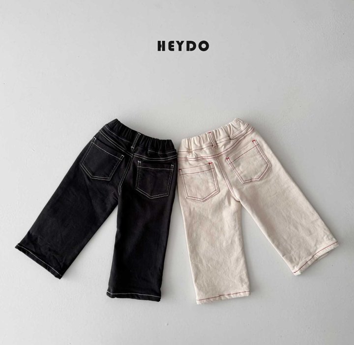 Heydo - Korean Children Fashion - #kidsstore - Pony Stitch Pants - 2