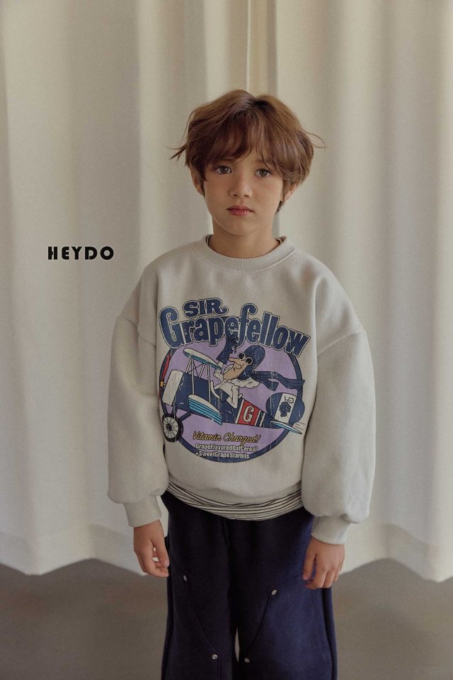 Heydo - Korean Children Fashion - #kidsstore - Pilot Sweatshirt - 8