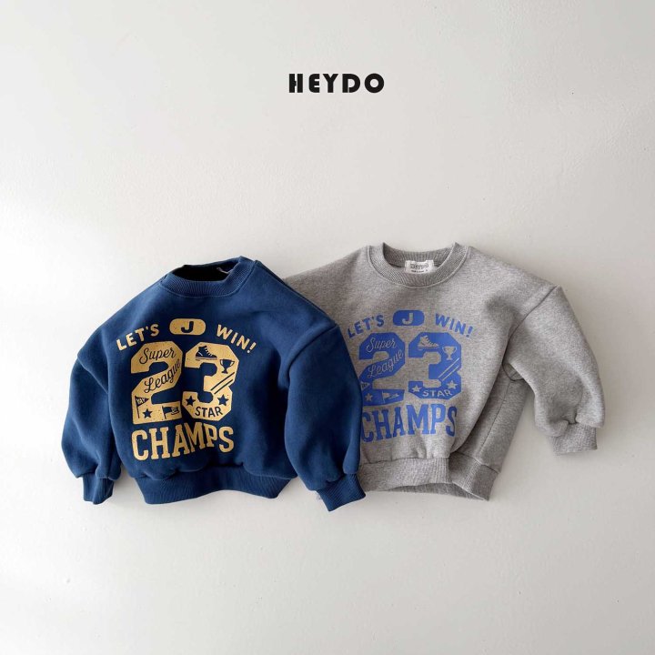 Heydo - Korean Children Fashion - #kidsstore - 23 Champ Sweatshirt
