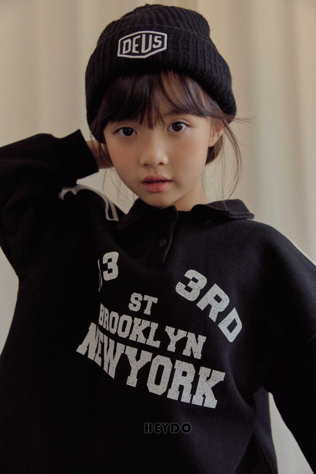 Heydo - Korean Children Fashion - #kidsstore - 113 Collar Tee - 8