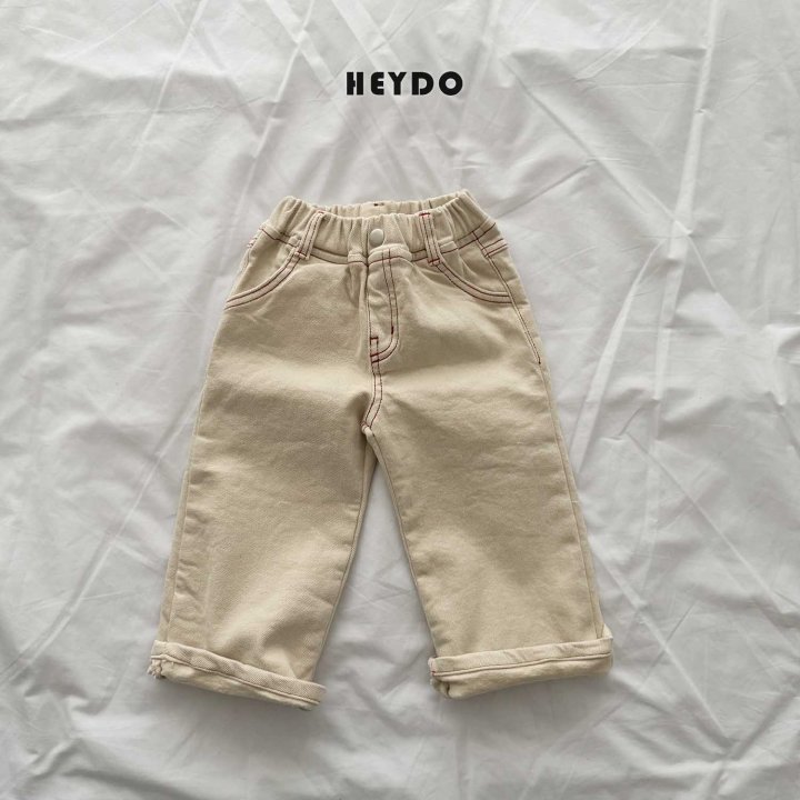 Heydo - Korean Children Fashion - #kidzfashiontrend - Pony Stitch Pants - 3